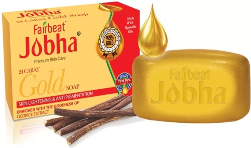 JOBHA Fairbeat Gold Soap pack of 4 Price in India Buy JOBHA