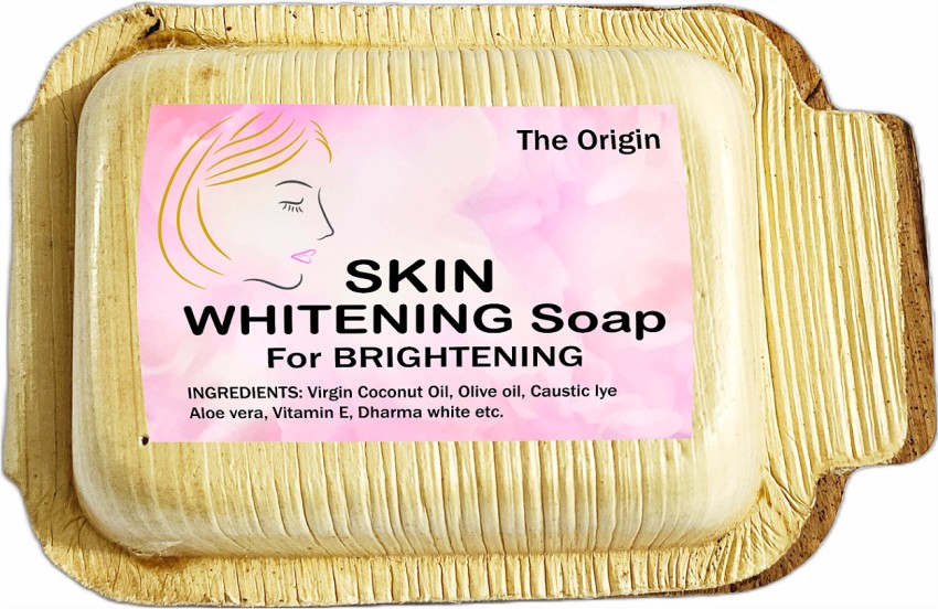 THE ORIGIN Natural Skin Whitening Soap Reduces Tanning and