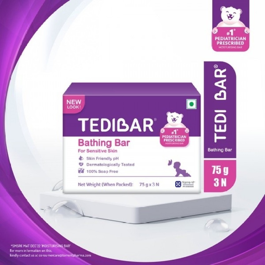 Tedi Tedibar Soap 3x75 Pack Price in India Buy Tedi Tedibar Soap 3x75 Pack Online In India Reviews Ratings Features Flipkart