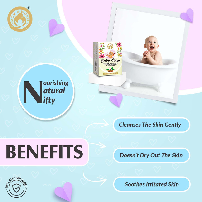 Mom and world baby soap clearance