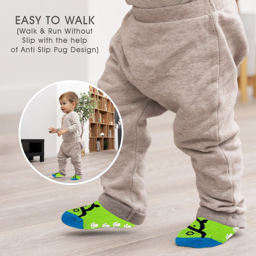 Buy LA ActiveGrip Ankle Socks - Cozy Warm Winter Socks - for Baby Toddler  Infant Newborn Kids Boys Girls Non Slip/Anti Skid Online at  desertcartSeychelles