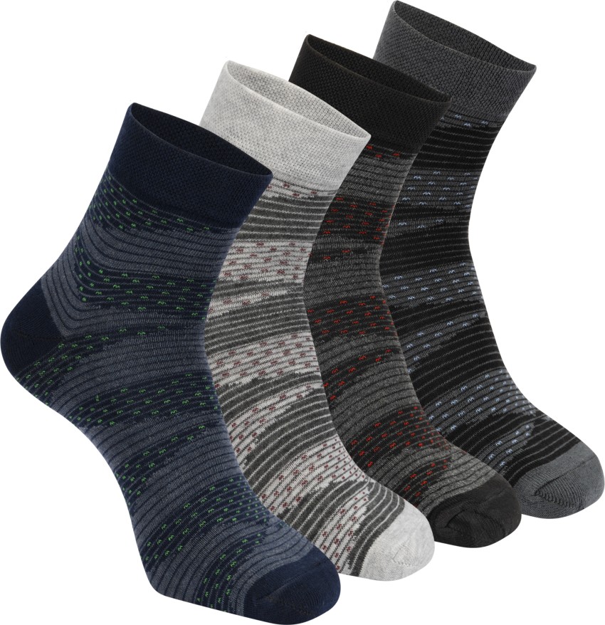 Striped Belmonk Printed Deziner Ankel Cotton Socks For Men & Women, Ankle  Length