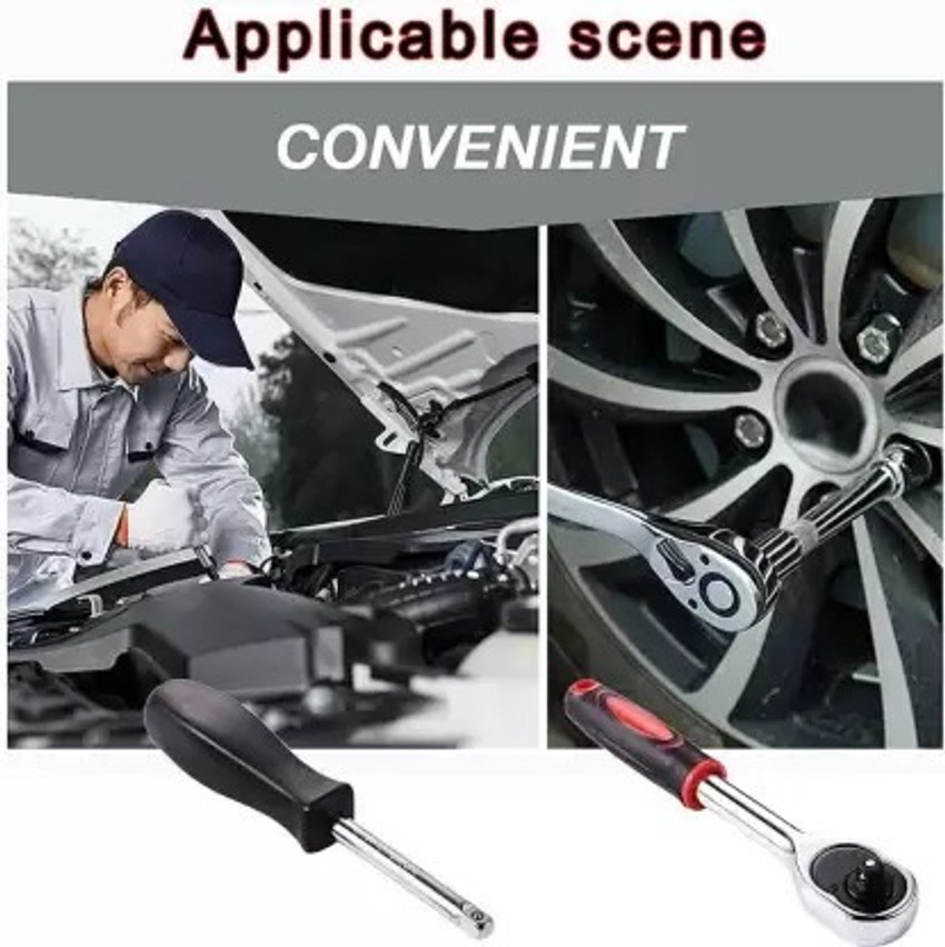 upal 46 in 1 Pcs Tool Kit for Home Use Spanner Set Bike Tool Kit