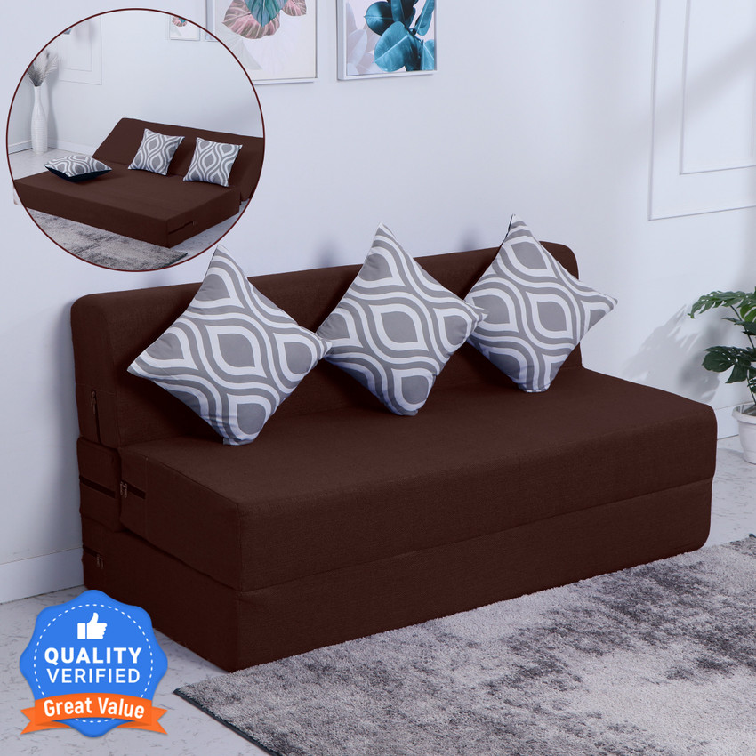 Fold Out Foam Sofa Bed Double Baci Living Room