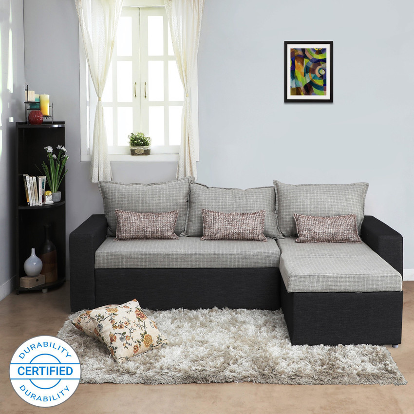 Sofame Rio 3 Seater Double Foam Pull Out Sofa Cum Bed