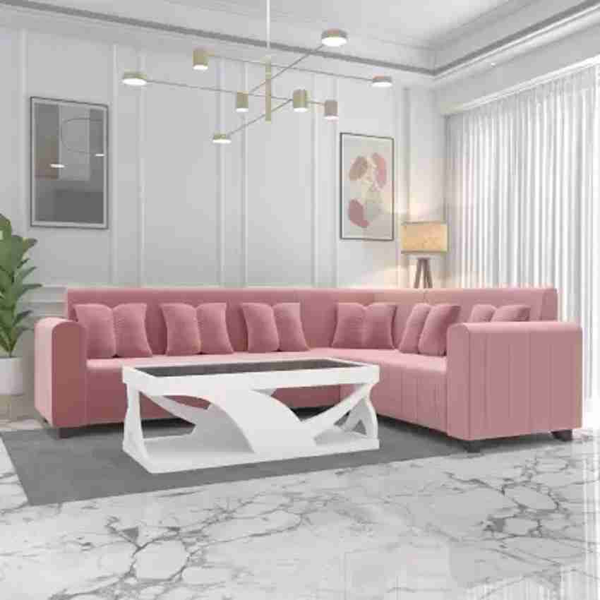 Peach sofa deals set