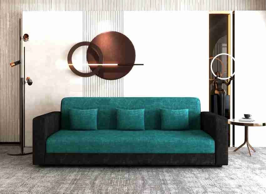 Flipkart Perfect Homes Molfino Fabric Sofa with Cushions for Living Room Office Hotel Furniture Fabric 3 Seater Sofa Price in India Buy Flipkart Perfect Homes Molfino Fabric Sofa with Cushions