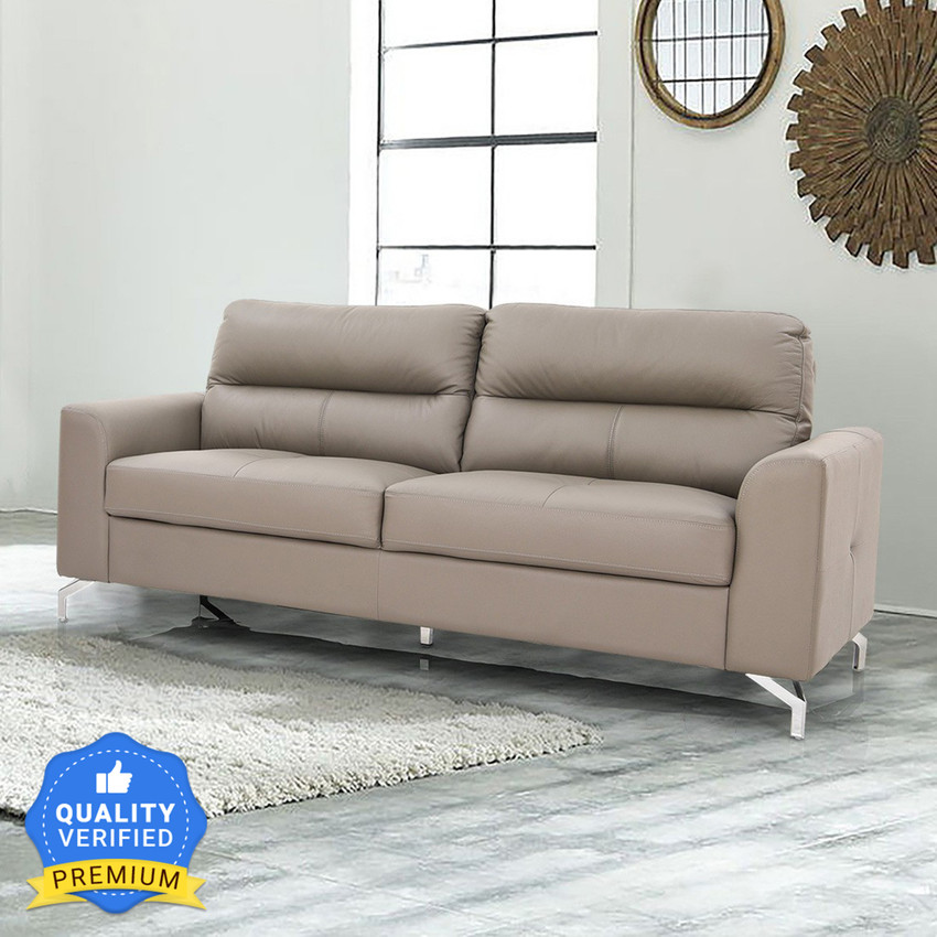 Royal oak leather sofa discount