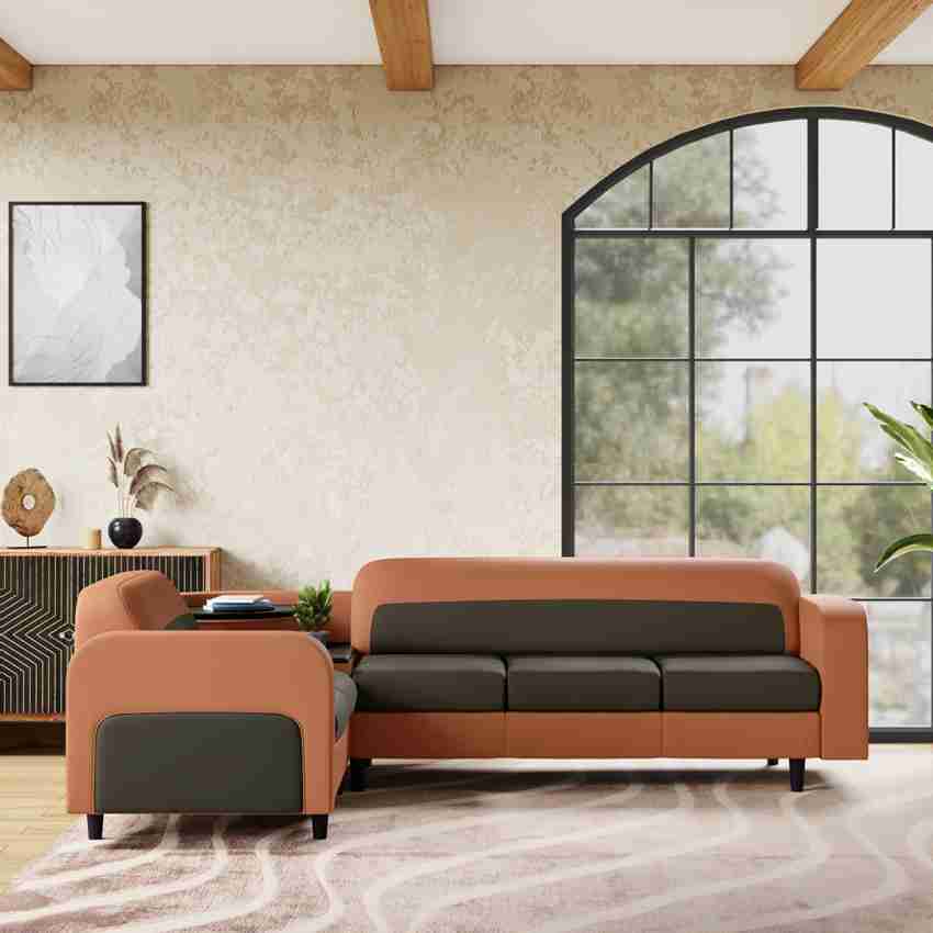 Godrej 2024 wooden sofa