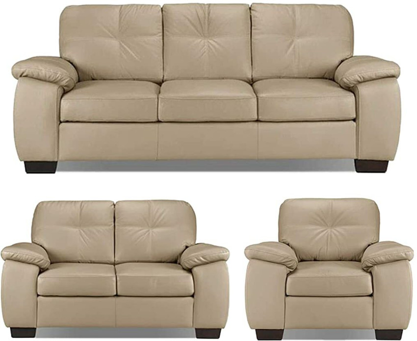 Leather sofa on sale set flipkart