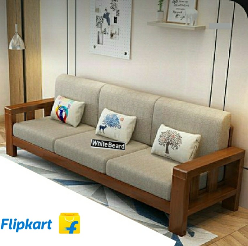 Wooden sofa deals flipkart