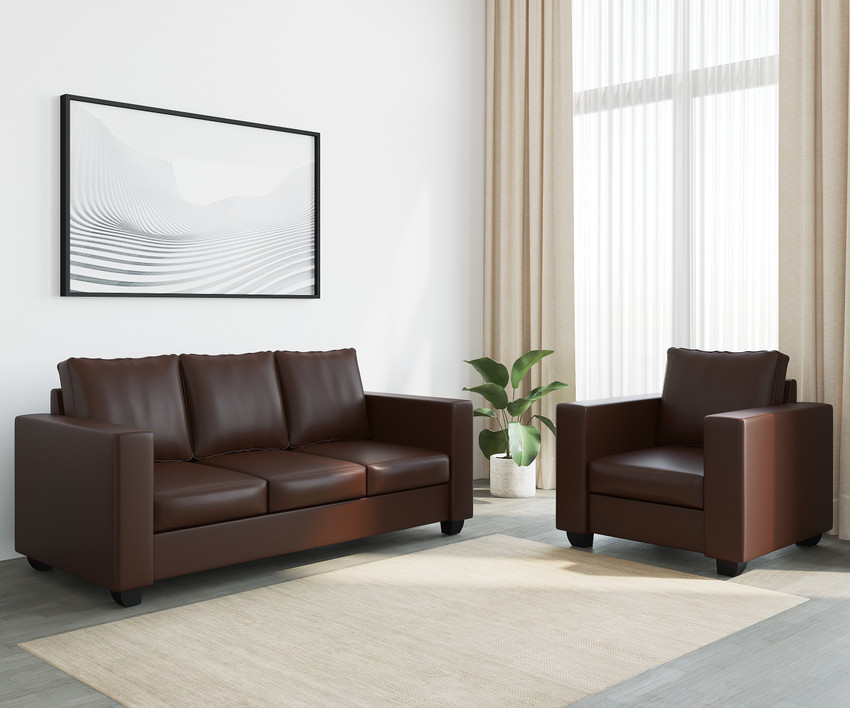 WESTIDO Orlando Leatherette 3 1 Sofa Set Price in India Buy WESTIDO Orlando Leatherette 3 1 Sofa Set online at Flipkart