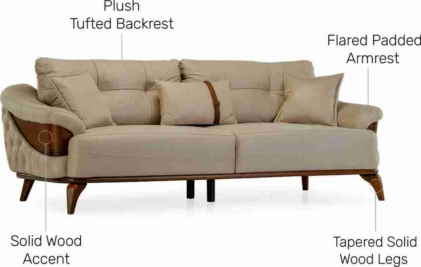 Durian Veronica Fabric 3 3 1 Sofa Set Price in India Buy