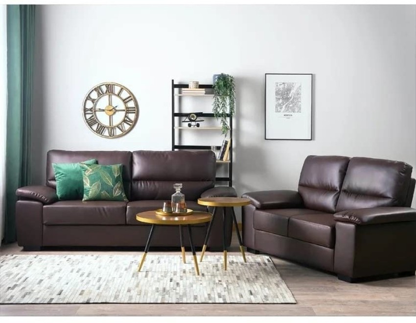 Faux Leather Sofa India | Baci Living Room