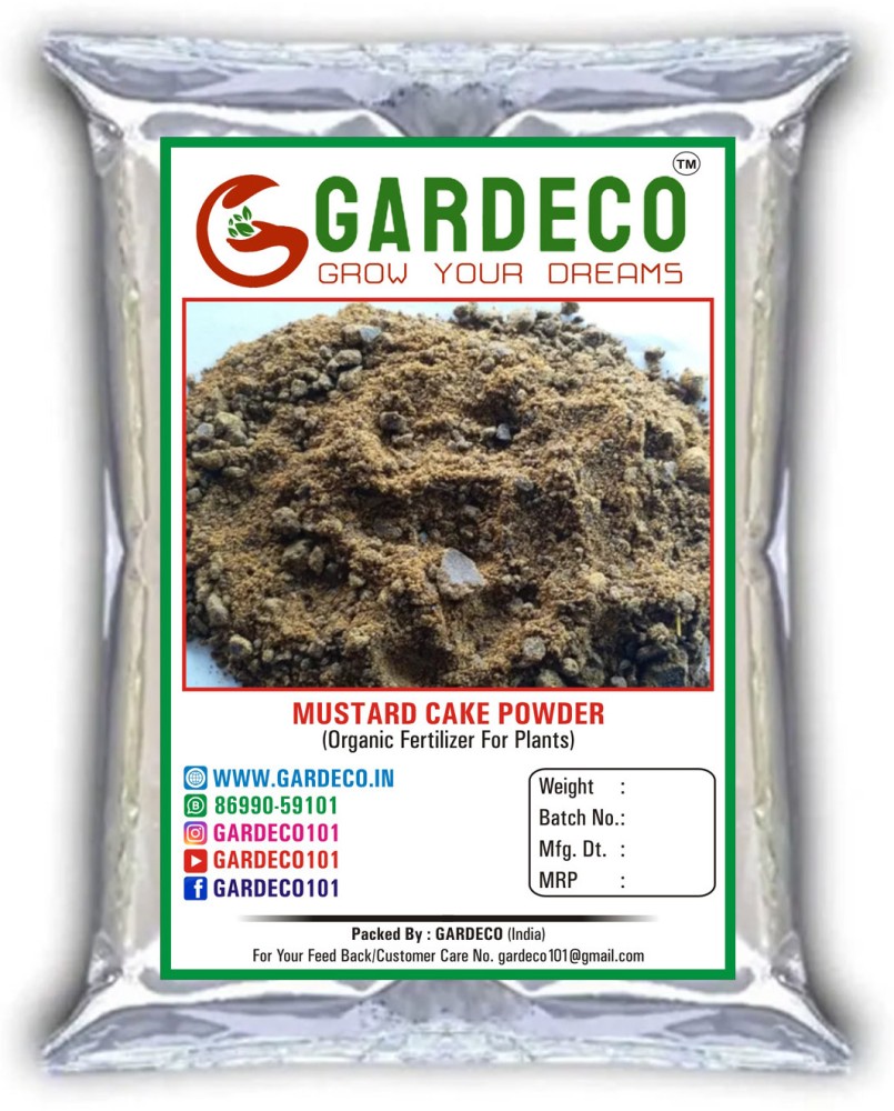 Shop Mustard Cake Organic Fertilizer for Plants - OrganicBazar