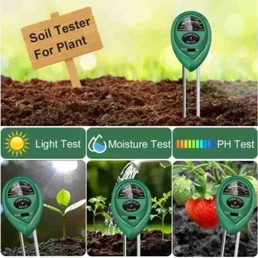 Real Instruments Soil pH Meter, 3-in-1 Soil Test Kit for Moisture Plant  Care Soil Tester Soil Test Kit Price in India - Buy Real Instruments Soil  pH Meter, 3-in-1 Soil Test Kit for Moisture Plant Care Soil Tester Soil  Test Kit online at Flipkart.com