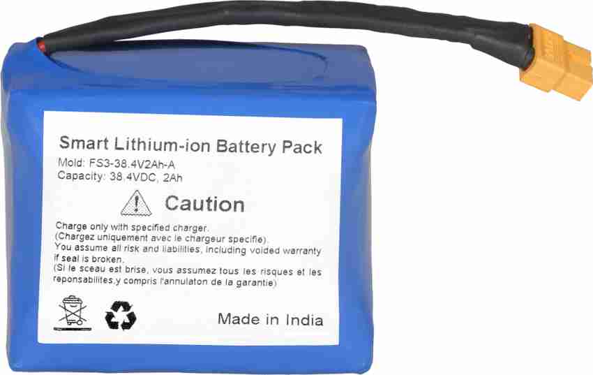 36v 2ah hoverboard battery top