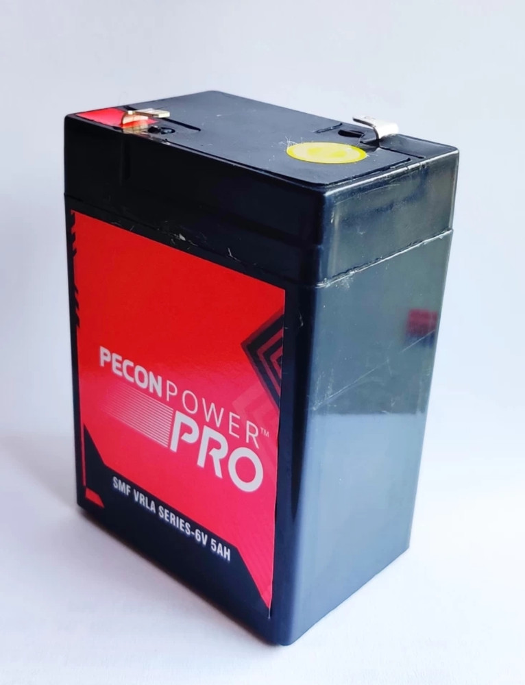 Pecon power pro 6 volt 5 ampere battery for weighing machine