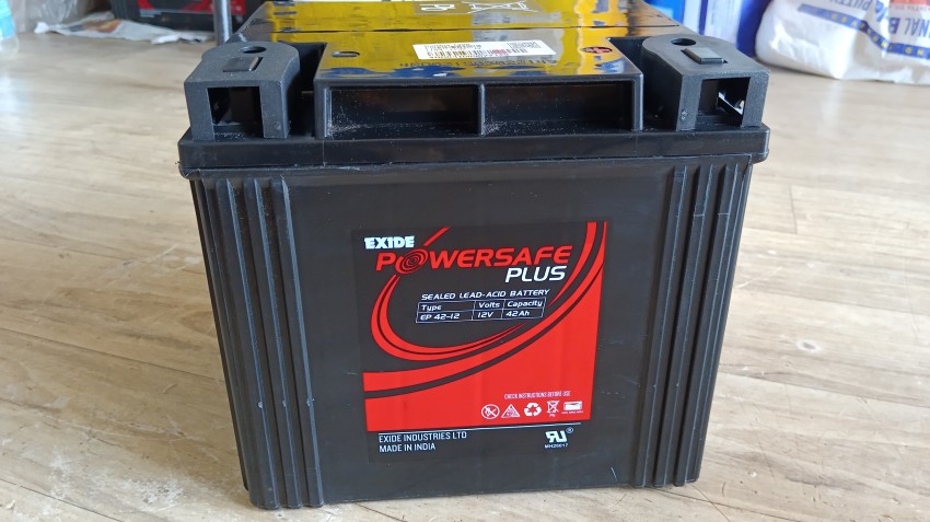 exide 42ah battery price