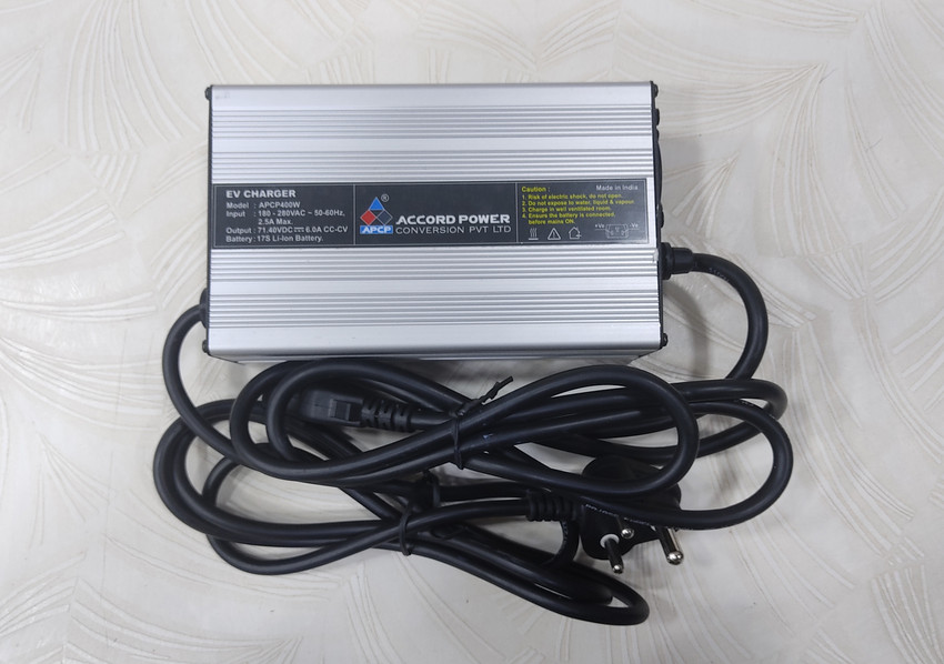 Apcp pvt ltd 60V 6A EV charger all electric bike charger tunwal