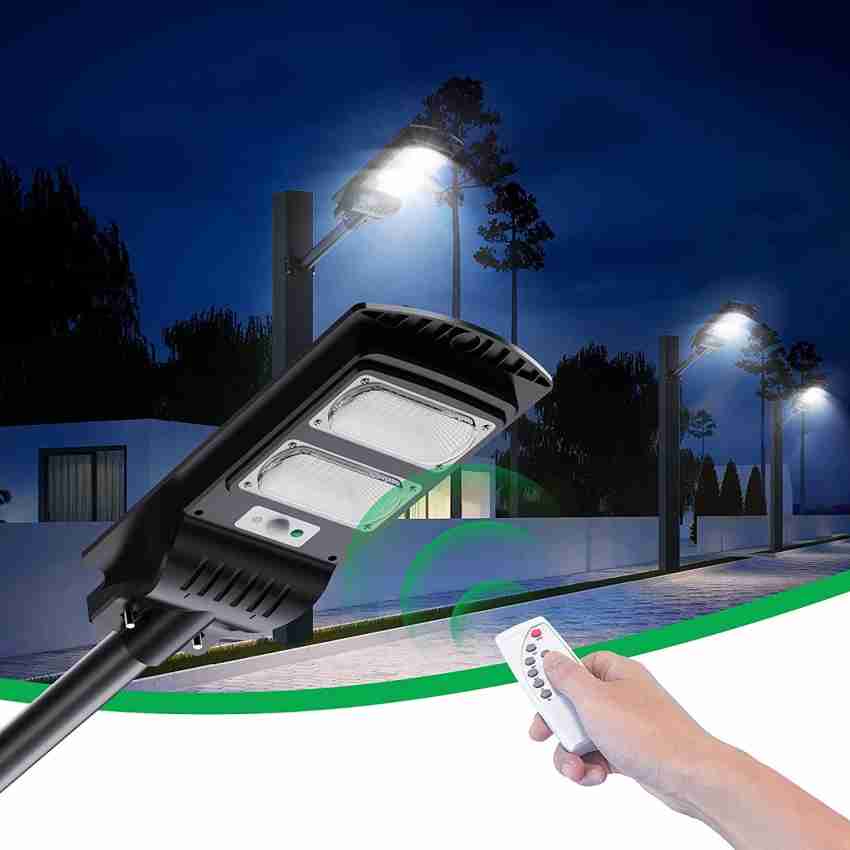 RJ 90 Watt Solar Street Lights Outdoor Dusk to Dawn Security