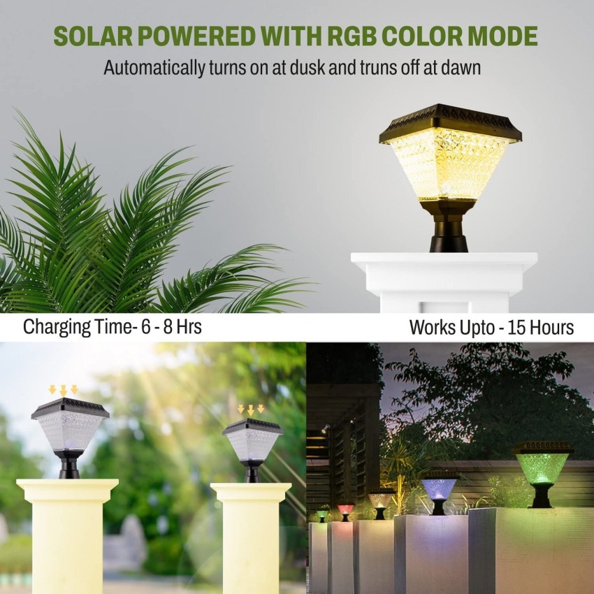 Homehop 40W Solar Light Outdoor Flood Led Waterproof Lamp, ABS +