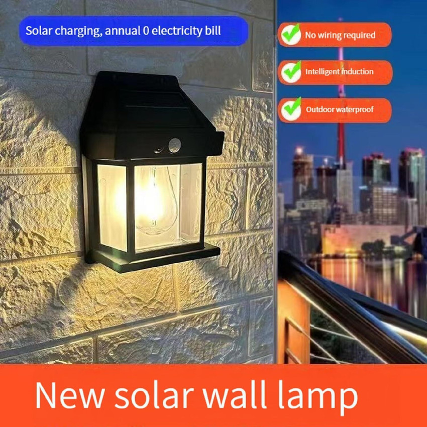 Solar wall lantern lights new arrivals