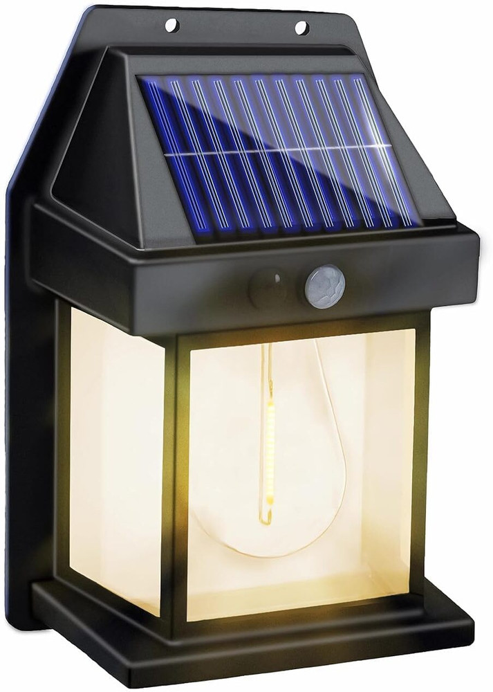 Solar power store lamp