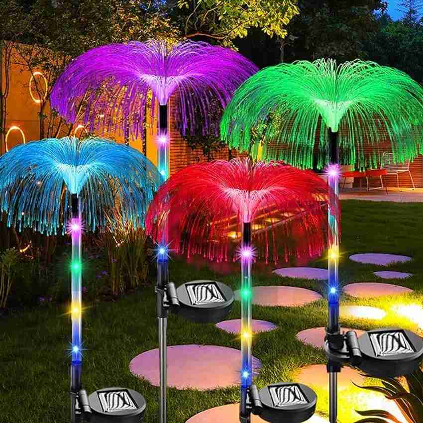 SHARUJA Solar Flower Garden Light Outdoor Jellyfish Shape Solar Yard Lights Decorative Solar Light Set Price in India Buy SHARUJA Solar Flower Garden Light Outdoor Jellyfish Shape Solar Yard Lights De...
