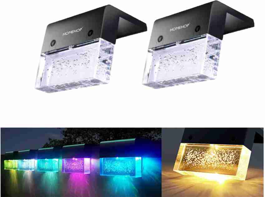 Hardoll Solar 1 LED Light Decorative Waterproof Wall Lamp for Home Gar