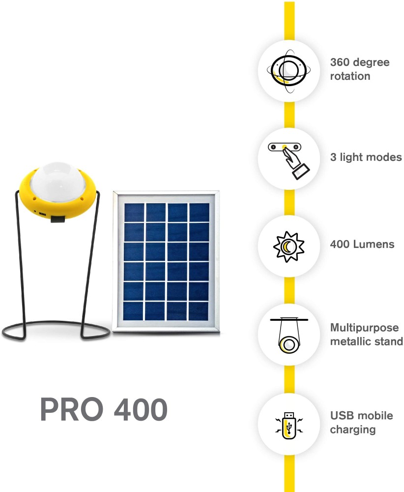 Sun king pro on sale 400 solar light