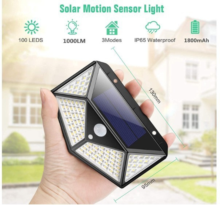 B and q solar security sales lights