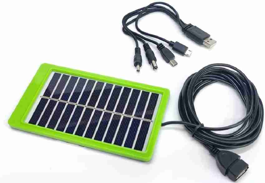 ERH India 1 Pc Mini Solar Cell Mobile Charger 6v 100ma 1 Watt
