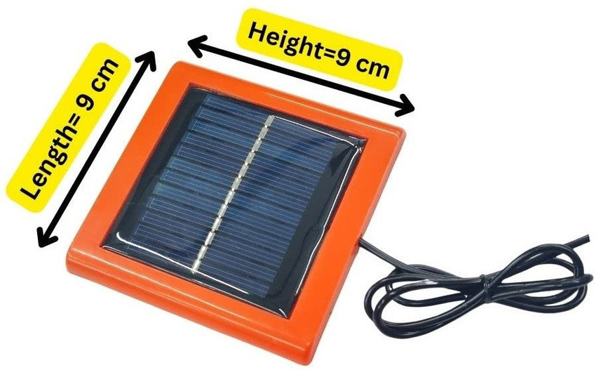 Mini solar store panel mobile charger