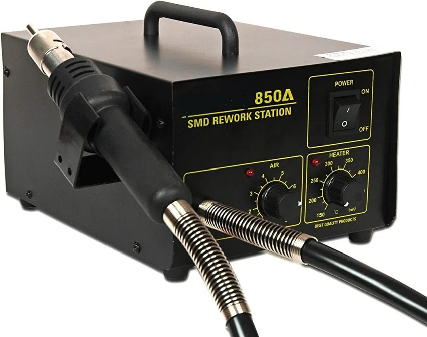 Quick 850 PREMIUM QULITY ESD Safe SMD Rework Station Hot Air Gun for IC Removing 270 W Temperature Controlled Price in India Buy Quick 850 PREMIUM QULITY ESD Safe SMD Rework