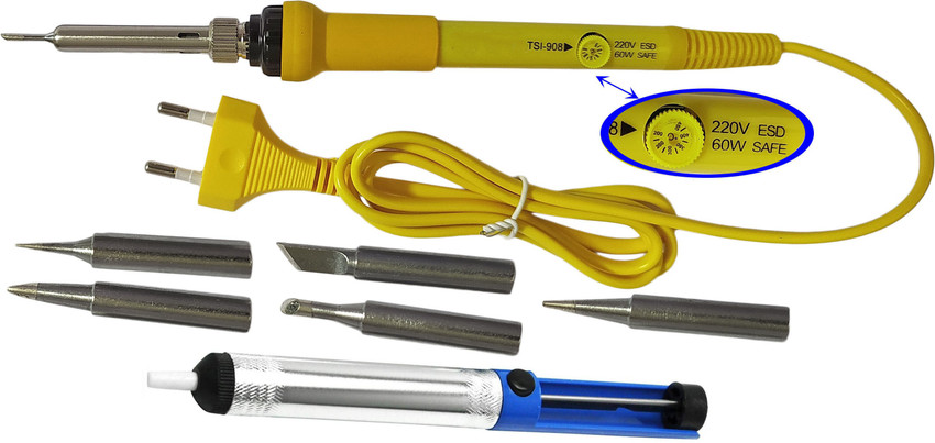 Multi tip cheap soldering iron