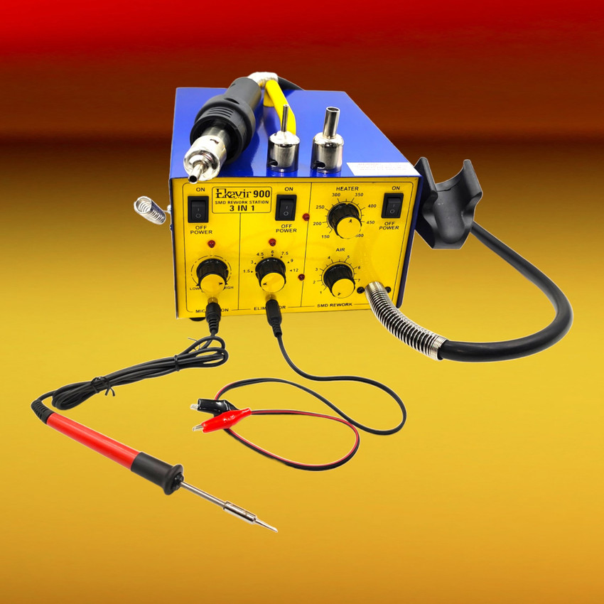 Bakku 3 in 1 SMD Rework Station Bakku 900 For De soldering