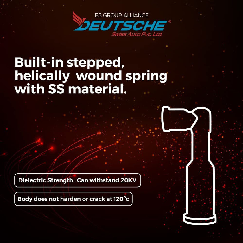 deutsche Spark Plug Cap Compatible with Hero CD 100 Hero