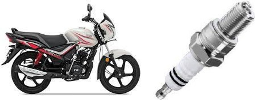 Tvs star city 110 spark plug top