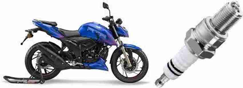 Tvs apache rtr 160 best sale spark plug price