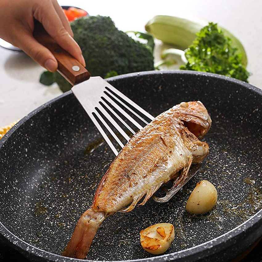 Wide fish spatula sales