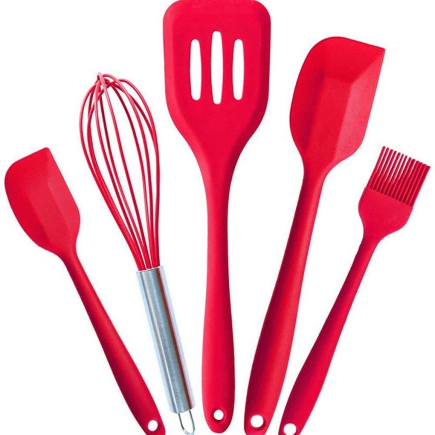SILICONE BROWNIE SPATULA RED SILICONE– Shop in the Kitchen