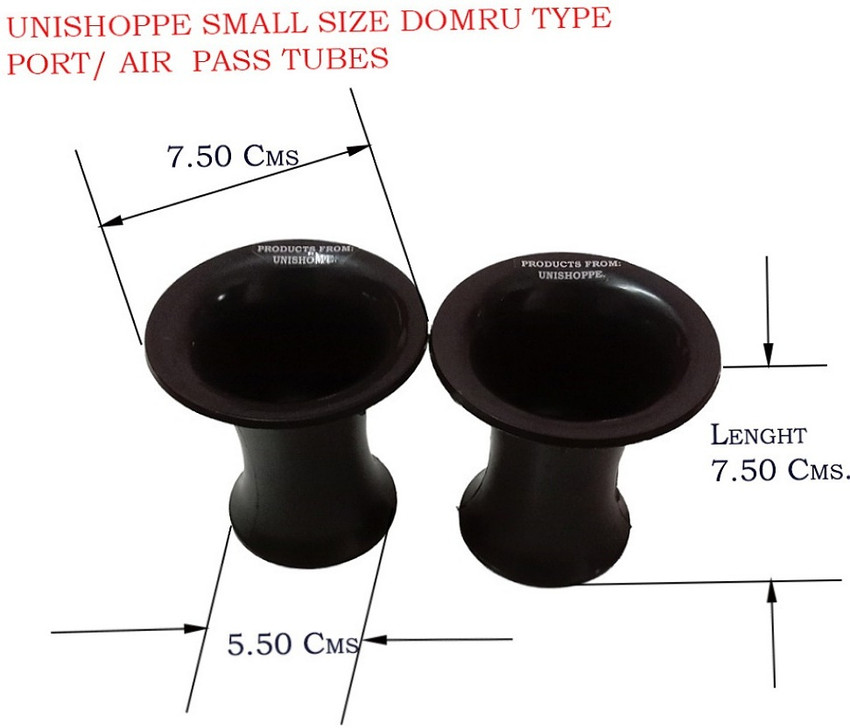 Speaker outlet port tube