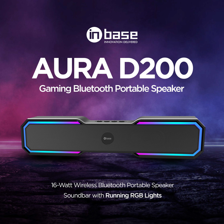 Buy Inbase Aura D200 Wireless Bluetooth Portable Gaming Speaker