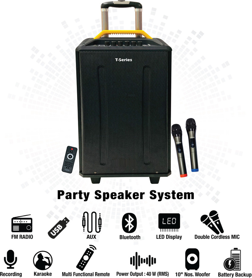 Party trolley speaker 40w sale