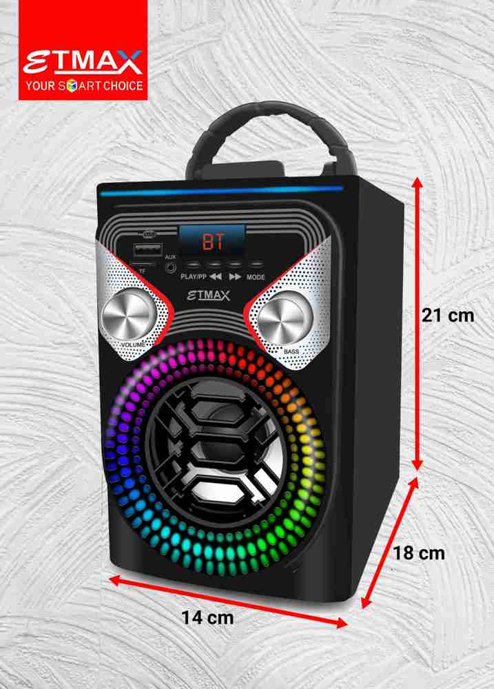 Vivitar Boombox Wireless Bluetooth Speaker Retro Drop And, 41 OFF