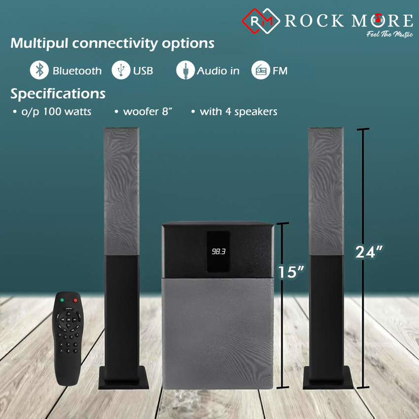 Buy ROCK MORE RM 2113 100 W Bluetooth Home Theatre Online from