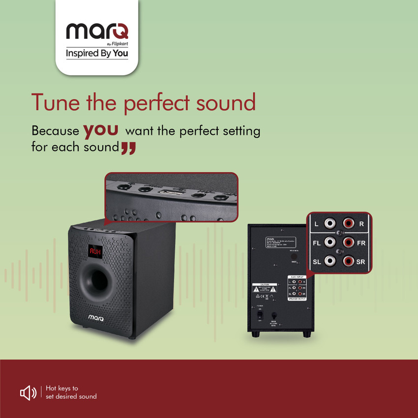 MarQ by Flipkart MQ60HT41 60 W Bluetooth Home Theatre