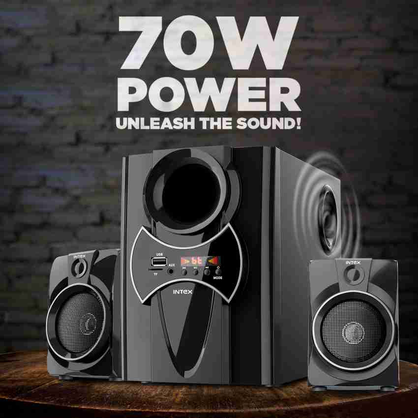 Buy Intex 2650 Pro FMUB 4.1 Multimedia Speaker 70 W Bluetooth Home