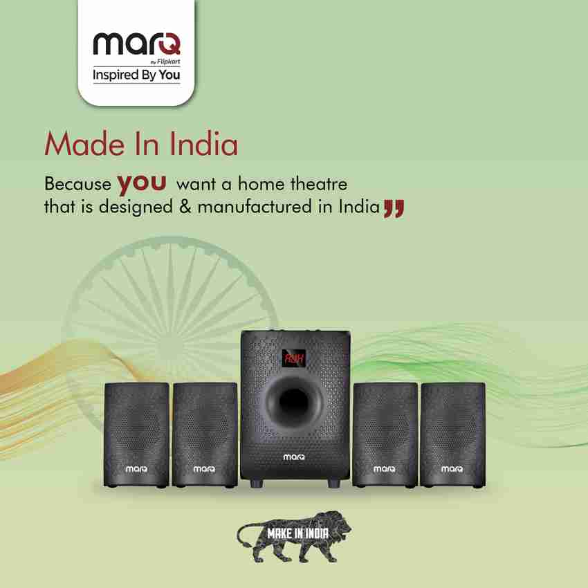 Buy MarQ by Flipkart MQ60HT41 60 W Bluetooth Home Theatre